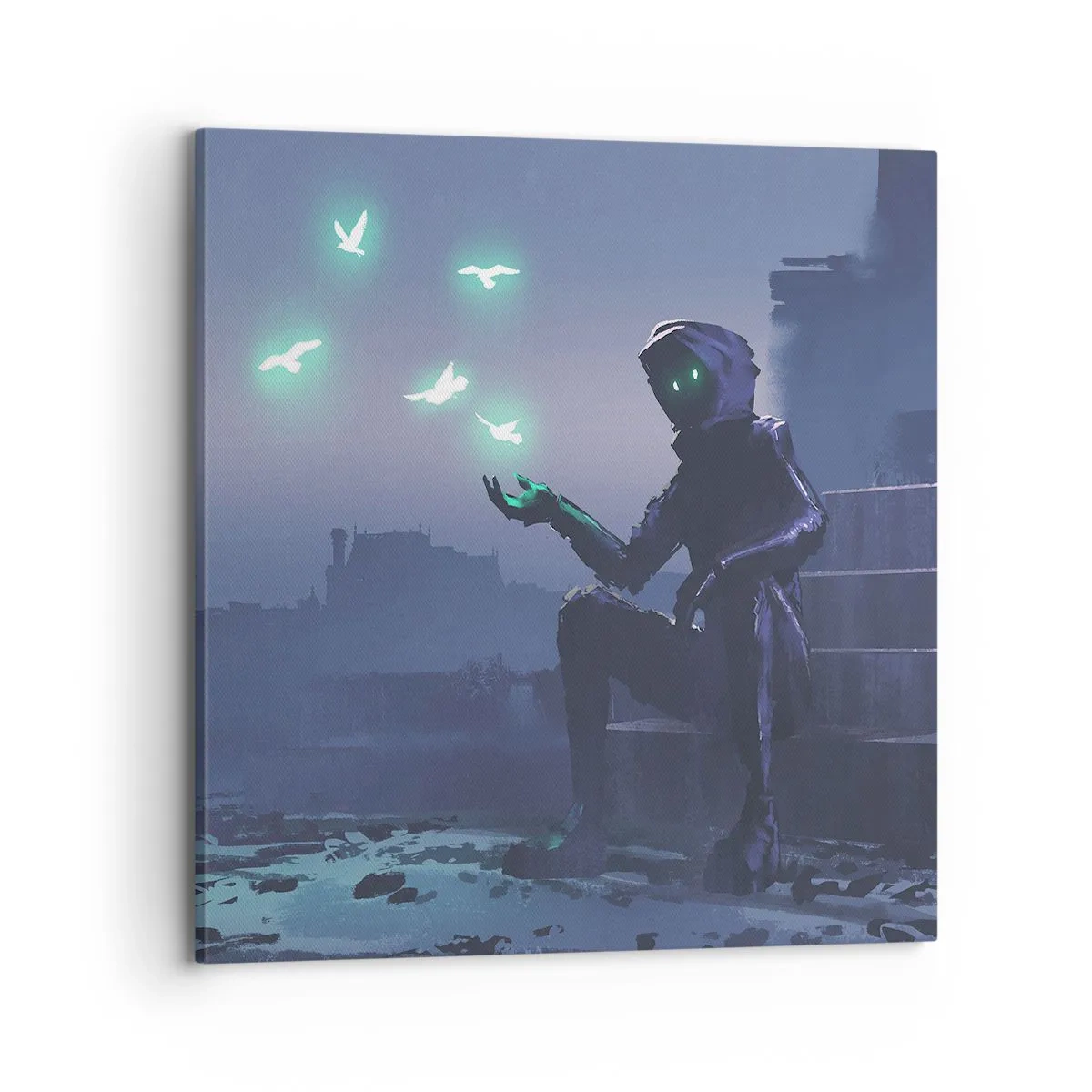 Impression sur toile - Image sur toile - La vie reviendra - 70x70 cm