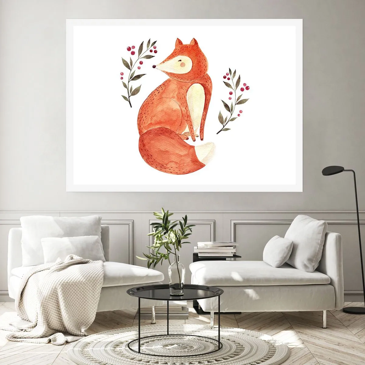 Affiche - Poster - Petit rouquin - 50x40 cm