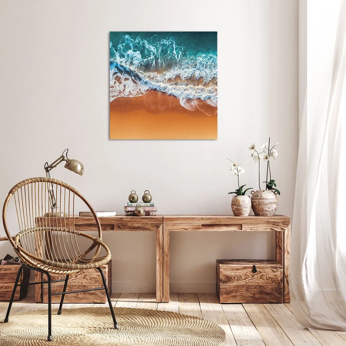 Impression sur toile - Image sur toile - Toujours ensemble - 60x60 cm