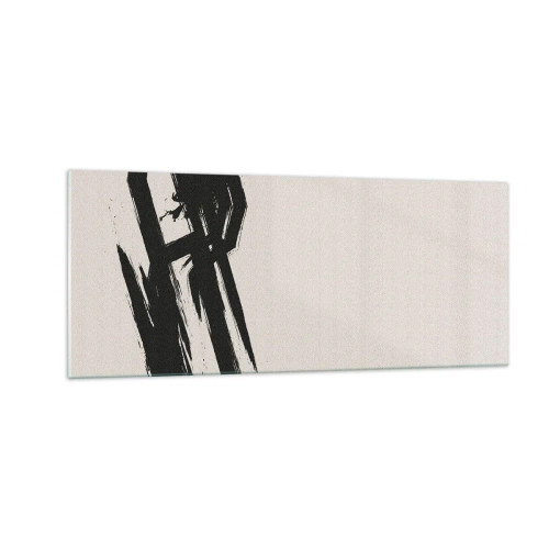 Impression sur verre - Image sur verre - Ruée imparable - 100x40 cm