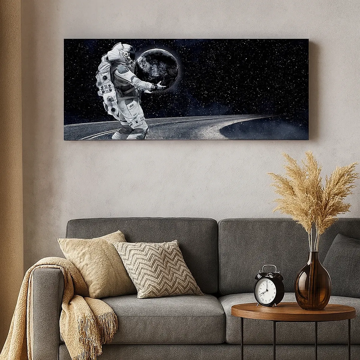 Impression sur toile - Image sur toile - Sur la Voie Lactée - 30x30 cm