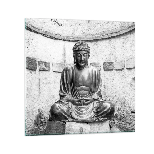 Impression sur verre - Image sur verre - A la source de la paix - 30x30 cm