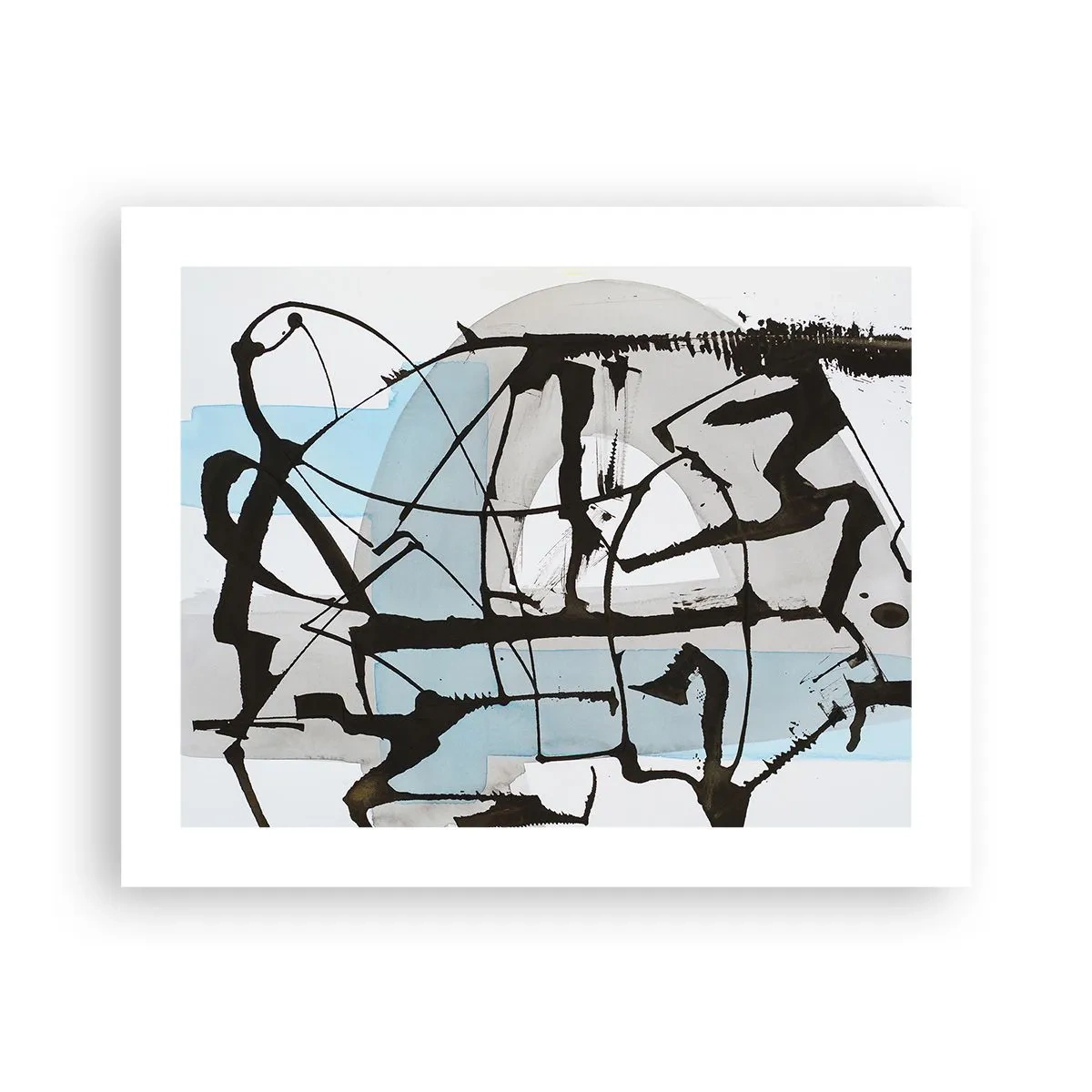 Affiche - Poster - Bleu malgré tout - 50x40 cm