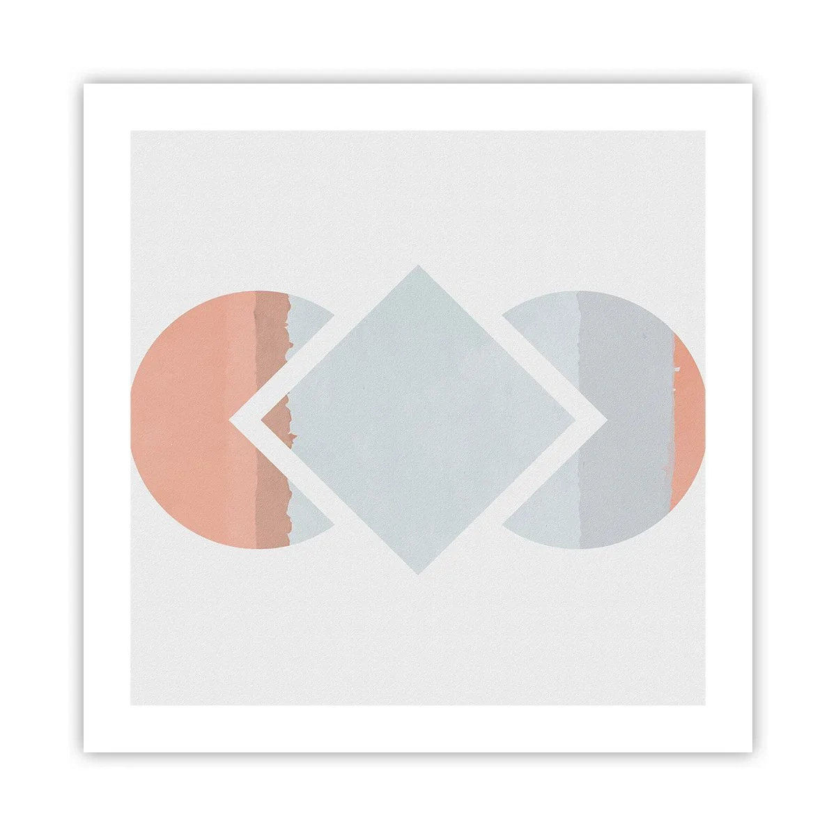 Affiche - Poster - La situation est clair - 50x50 cm