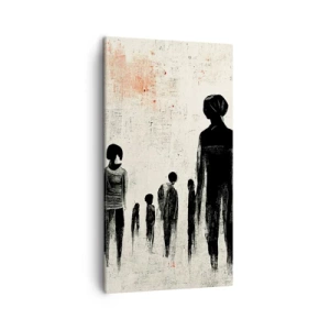 Impression sur toile - Image sur toile - Contre la solitude - 45x80 cm