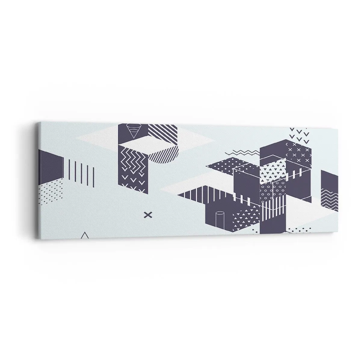 Impression sur toile - Image sur toile - Dans l'âme d'un mathématicien - 90x30 cm