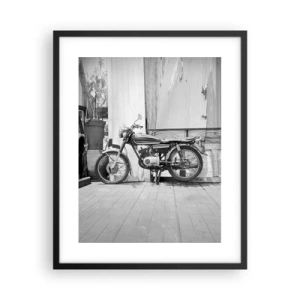 Affiche dans un cadre noir - Poster - Classique au dessus de tout - 40x50 cm