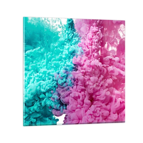 Impression sur verre - Image sur verre - Rencontre finale - 50x50 cm