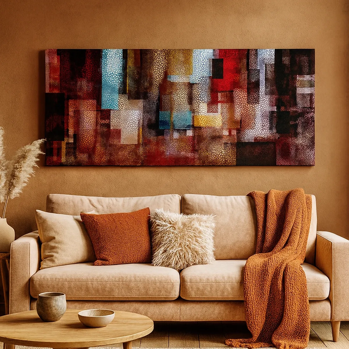 Impression sur toile - Image sur toile - Mélange de confusions - 30x30 cm