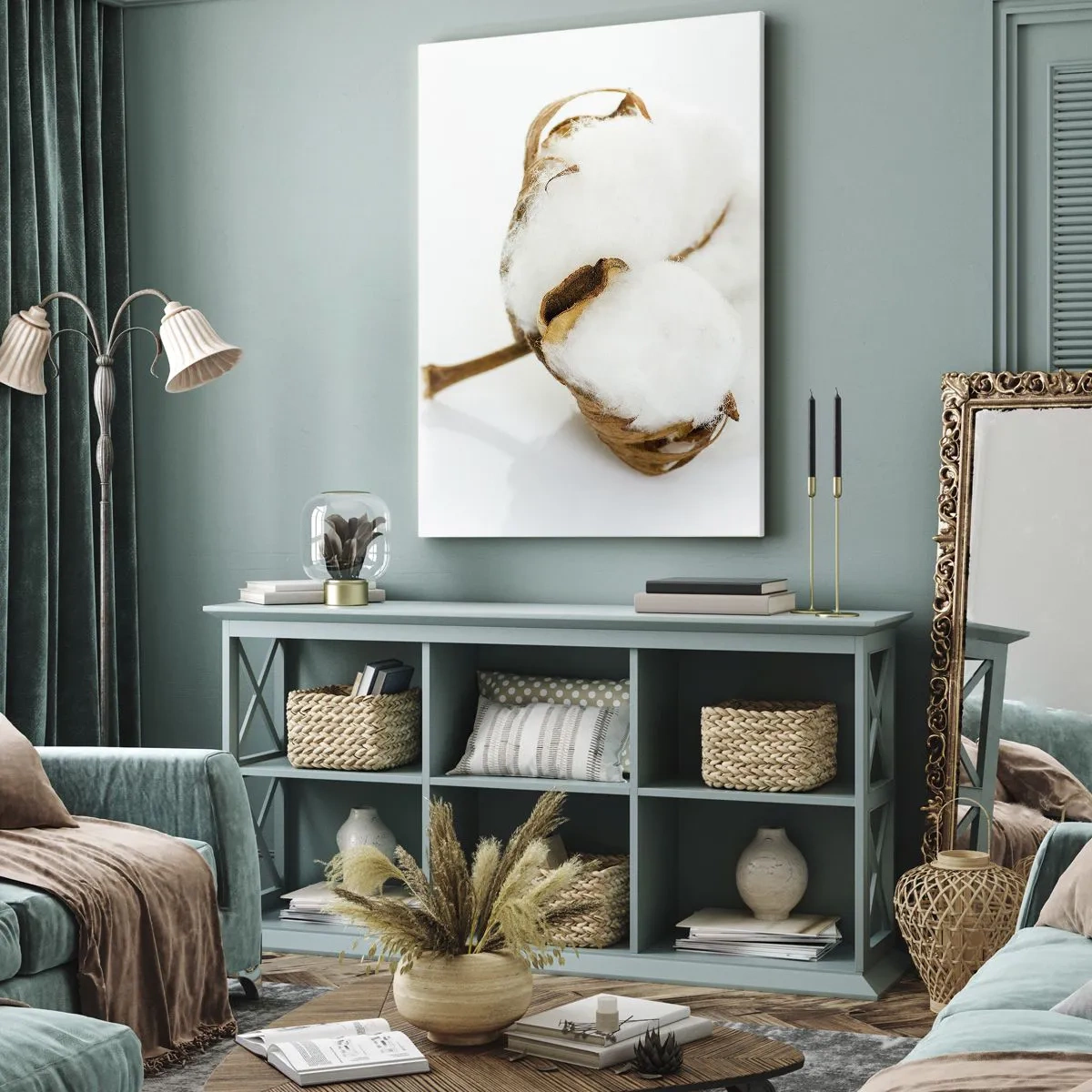 Impression sur toile - Image sur toile - Doux par nature - 65x120 cm