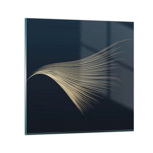 Impression sur verre - Image sur verre - Comme les cheveux d'un ange - 30x30 cm