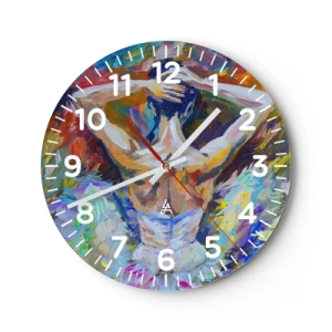 Horloge murale - Pendule murale - Il se peut que ce soit tout - 40x40 cm