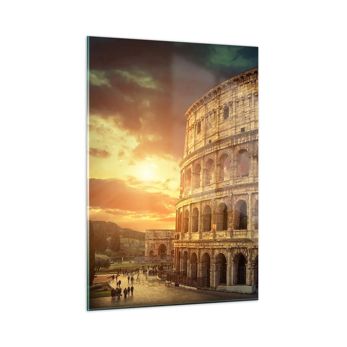 Impression sur verre - Image sur verre - Une impression colossale - 50x70cm - Une impression colossale - Décoration murale moderne pour le salon et la chambre ARTTOR