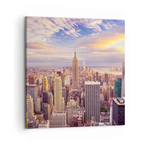 Impression sur toile - Image sur toile - Atteindre les nuages ​​eux-mêmes - 60x60 cm