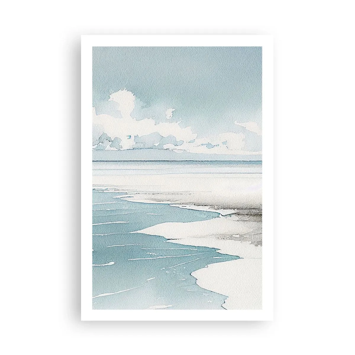 Affiche - Poster - Marée douce - 61x91 cm