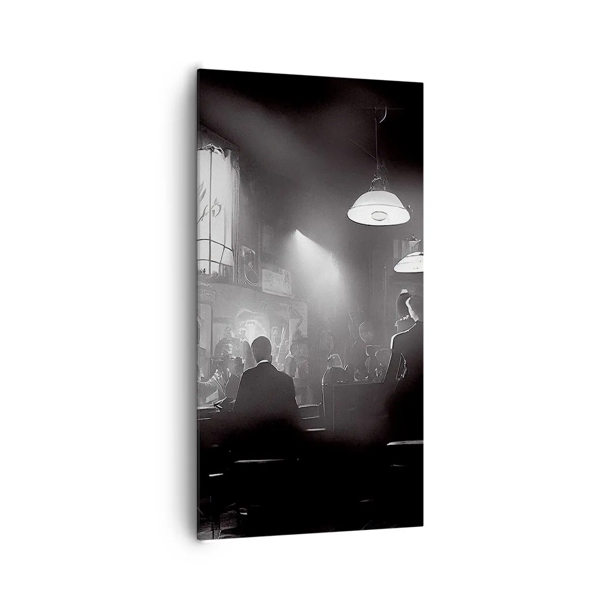 Impression sur toile - Image sur toile - Dans une ambiance jazz - 65x120 cm