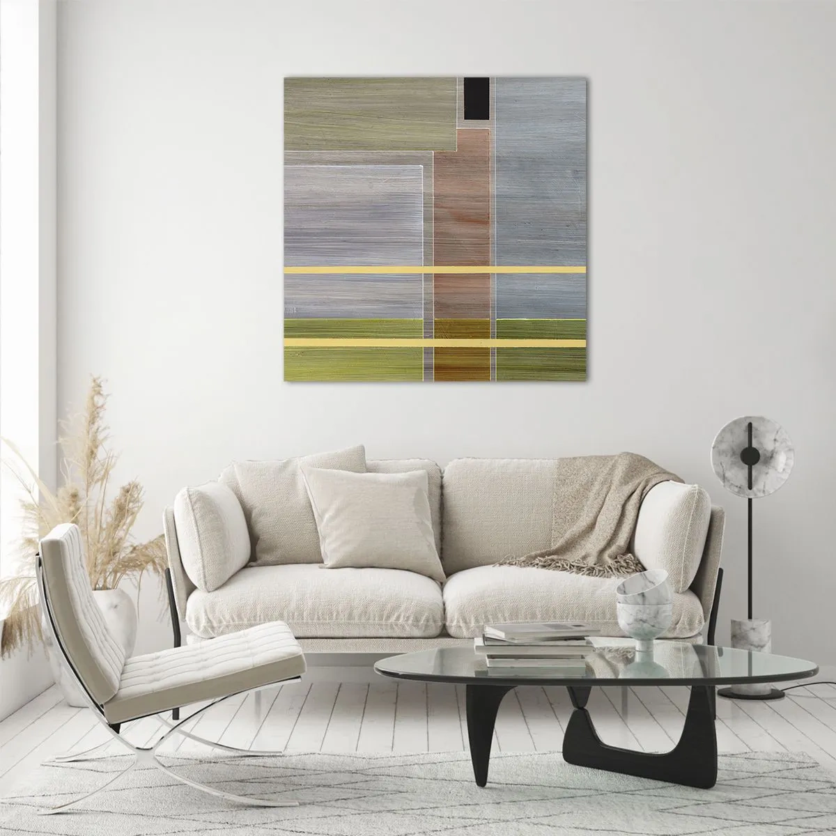 Impression sur verre - Image sur verre - Simple et calme - 40x40 cm