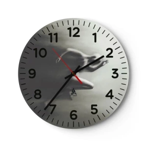 Horloge murale - Pendule murale - Inarrêtable - 40x40 cm