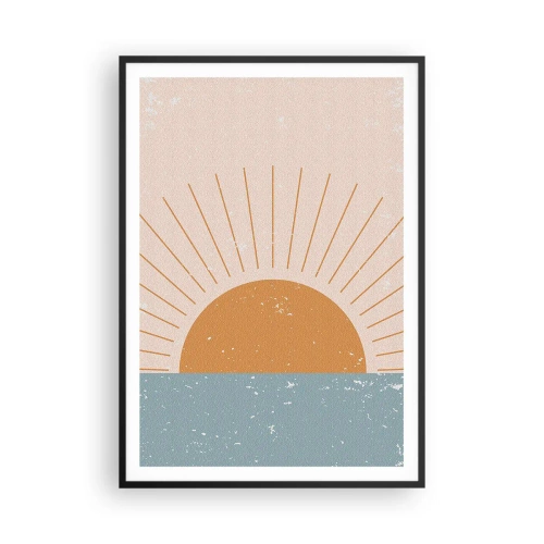 Affiche dans un cadre noir - Poster - Un miracle au quotidien - 70x100 cm