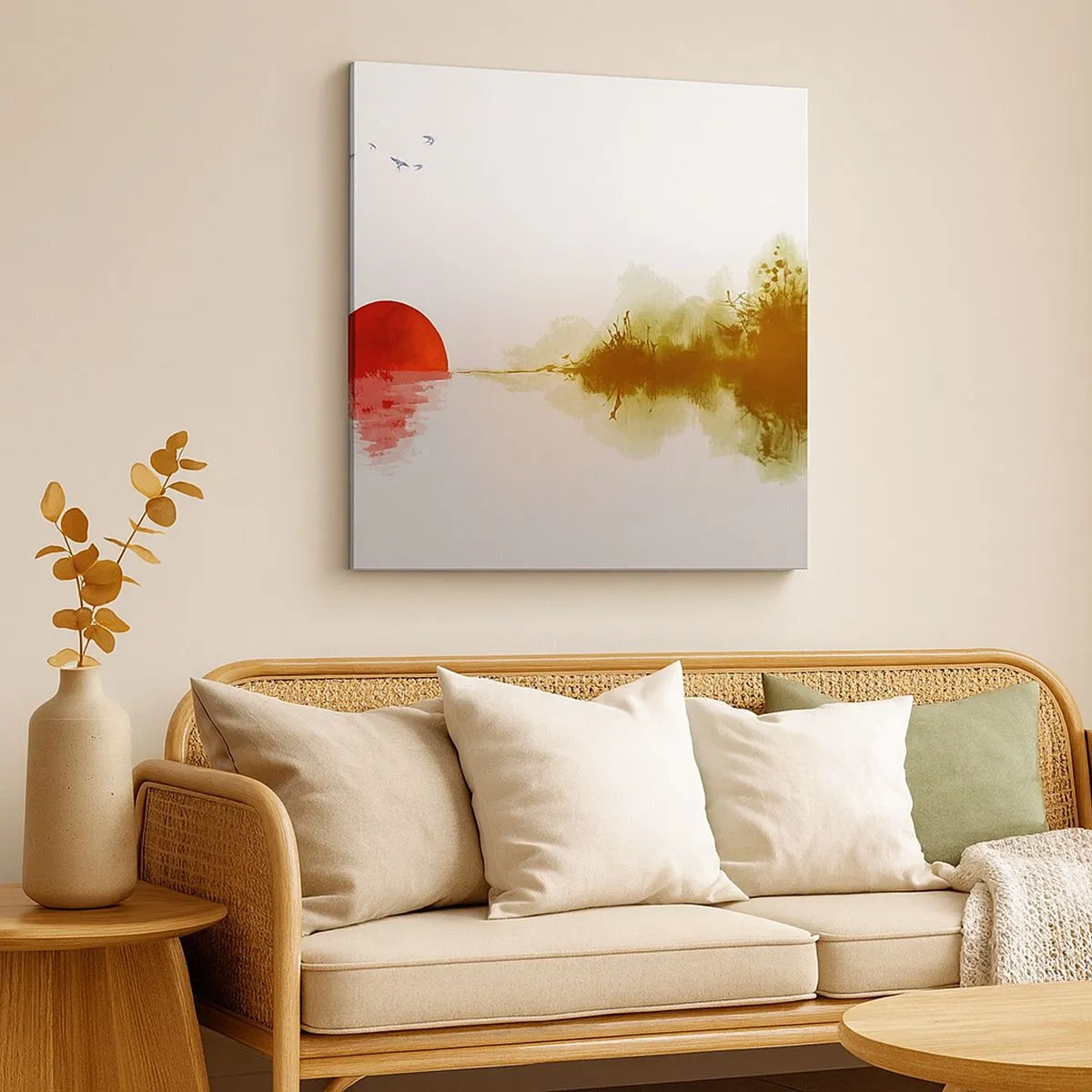 Impression sur toile - Image sur toile - Une promesse de paix - 30x30 cm