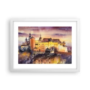 Affiche dans un cadre blanc - Poster - Histoire et conte de fées - 40x30 cm