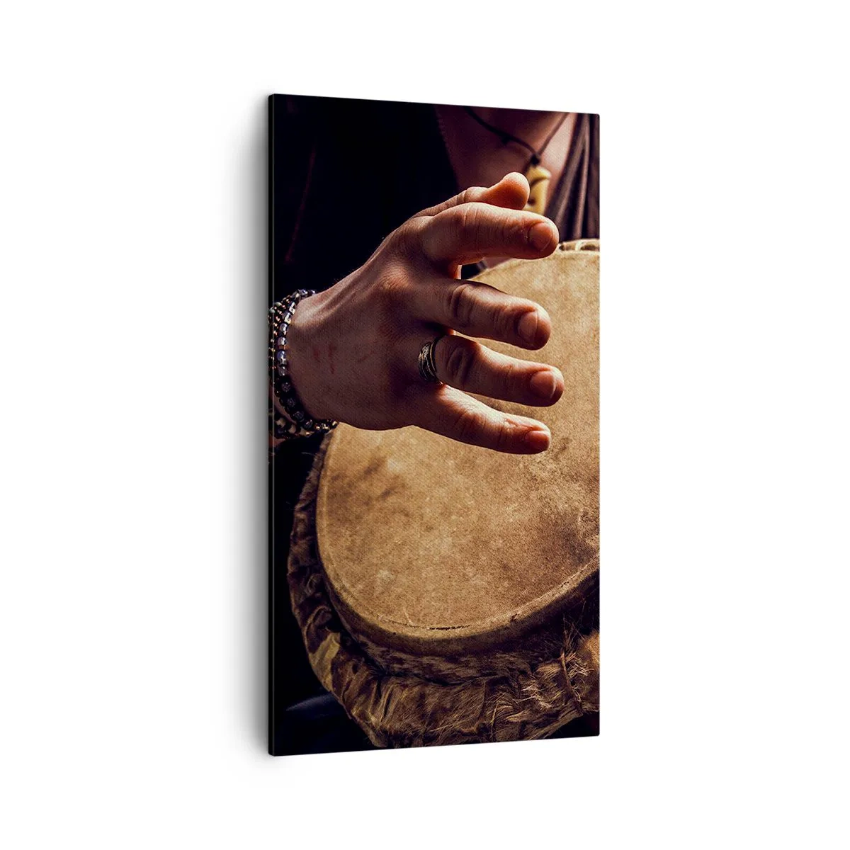 Impression sur toile - Image sur toile - Au rythme du coeur - 45x80 cm