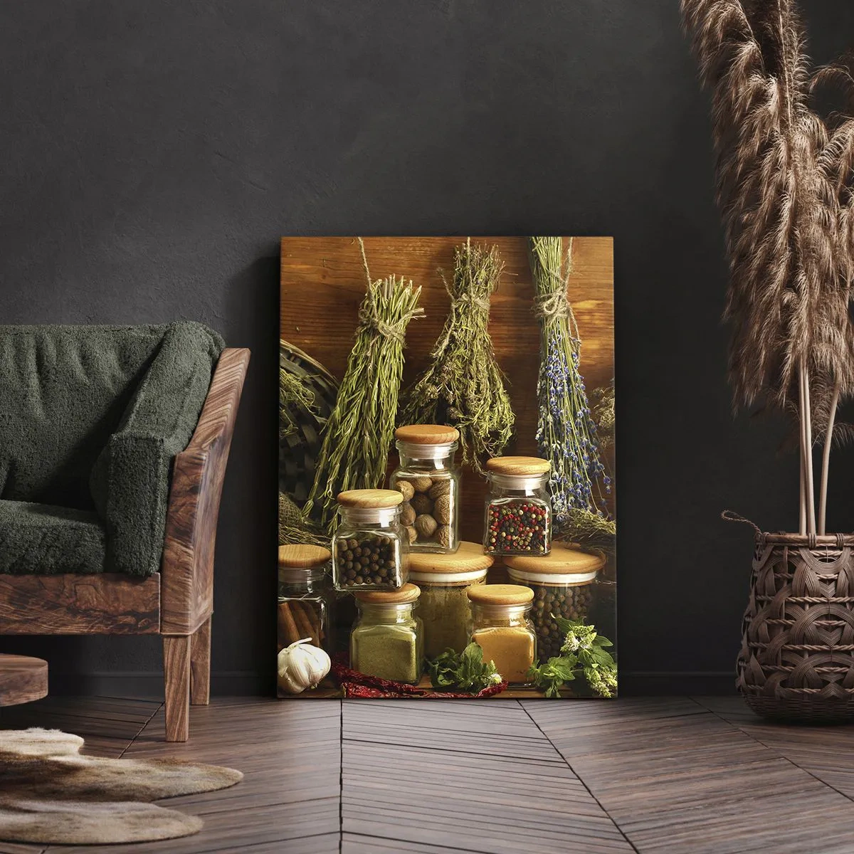 Impression sur toile - Image sur toile - Sortilèges de cuisine - 65x120 cm