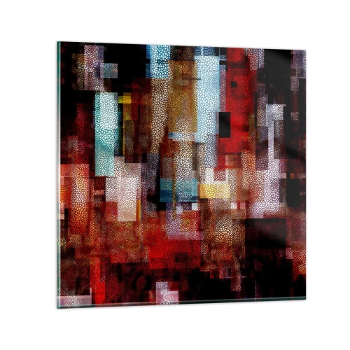 Impression sur verre - Image sur verre - Mélange de confusions - 30x30 cm