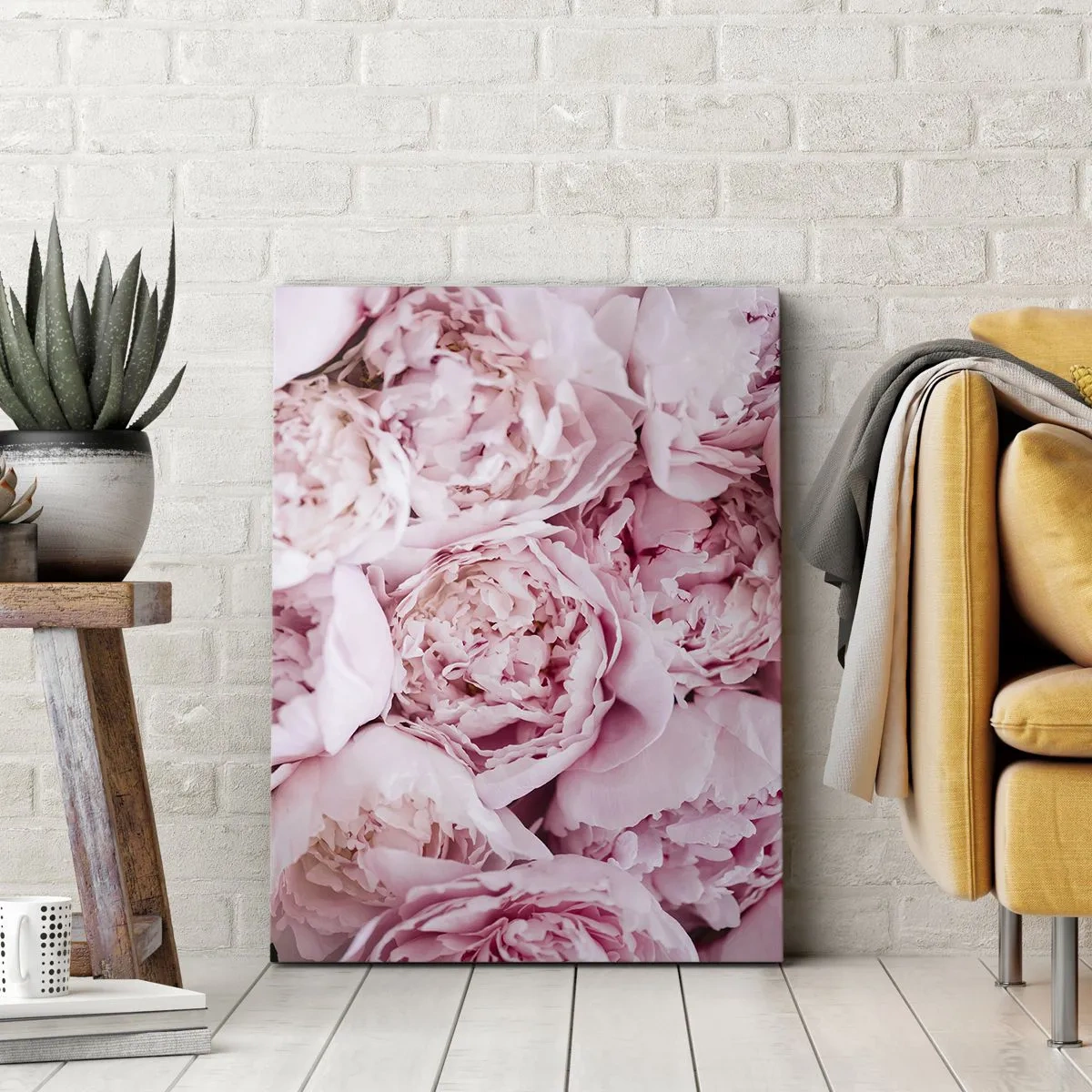 Impression sur toile - Image sur toile - Caliné et parfumé - 55x100 cm