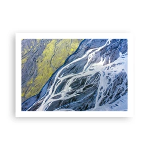 Affiche - Poster - Peintures rupestres de la nature - 70x50 cm