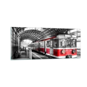 Impression sur verre - Image sur verre - C'est peut-être le voyage de votre vie ? - 100x40 cm