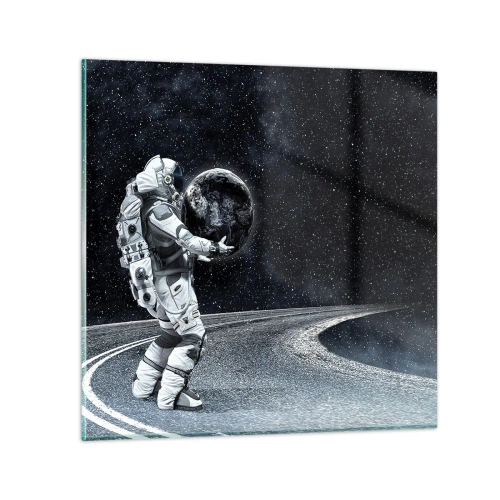 Impression sur verre - Image sur verre - Sur la Voie Lactée - 60x60 cm