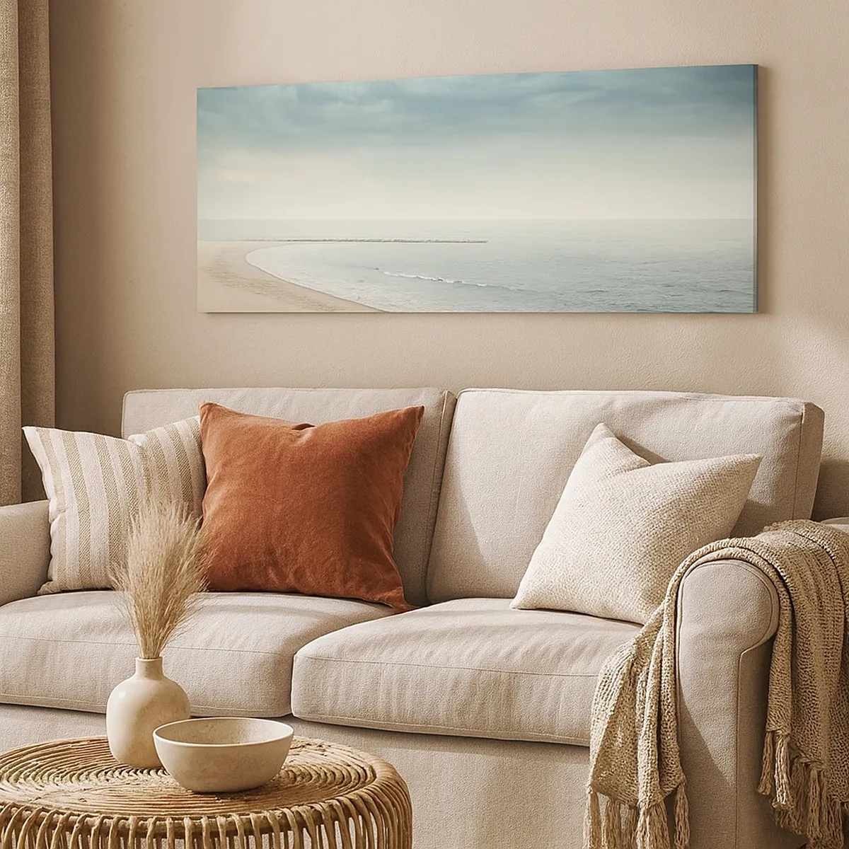 Impression sur toile - Image sur toile - à la recherche de la paix - 30x30 cm