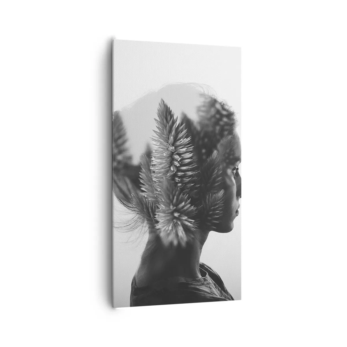 Impression sur toile - Image sur toile - Dame de la pinède - 65x120 cm