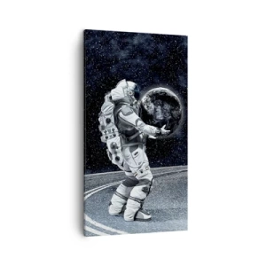 Impression sur toile - Image sur toile - Sur la Voie Lactée - 45x80 cm