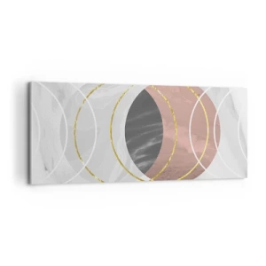 Impression sur toile - Image sur toile - Musique des sphères - 100x40 cm