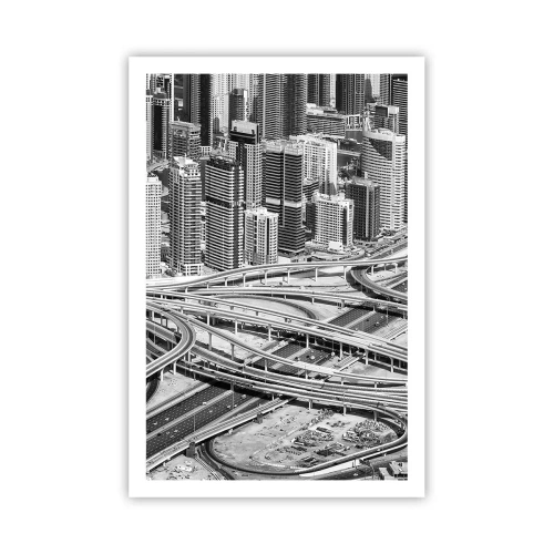 Affiche - Poster - Dubaï - la ville impossible - 61x91 cm