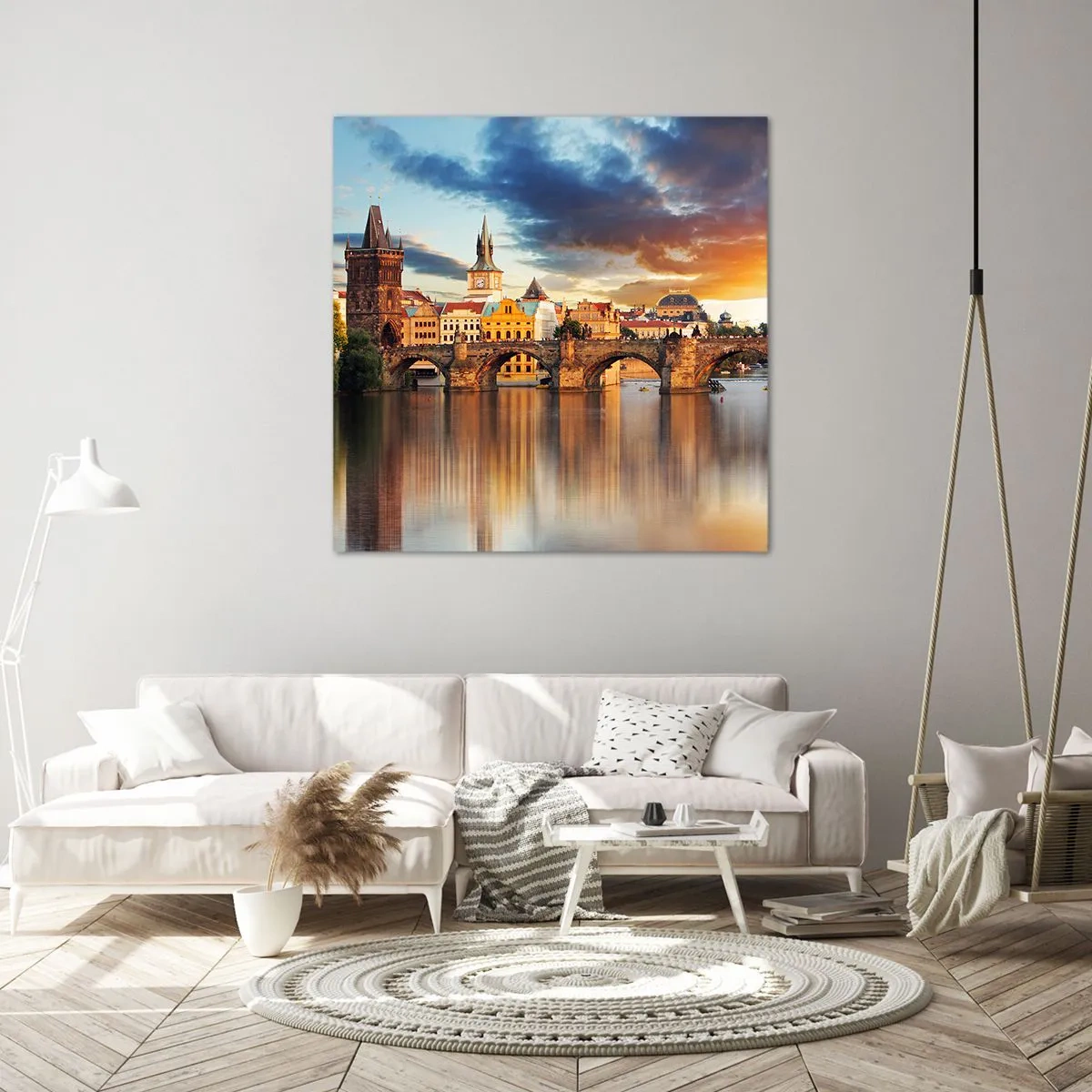 Impression sur toile - Image sur toile - Belle depuis des lustres - 60x60 cm