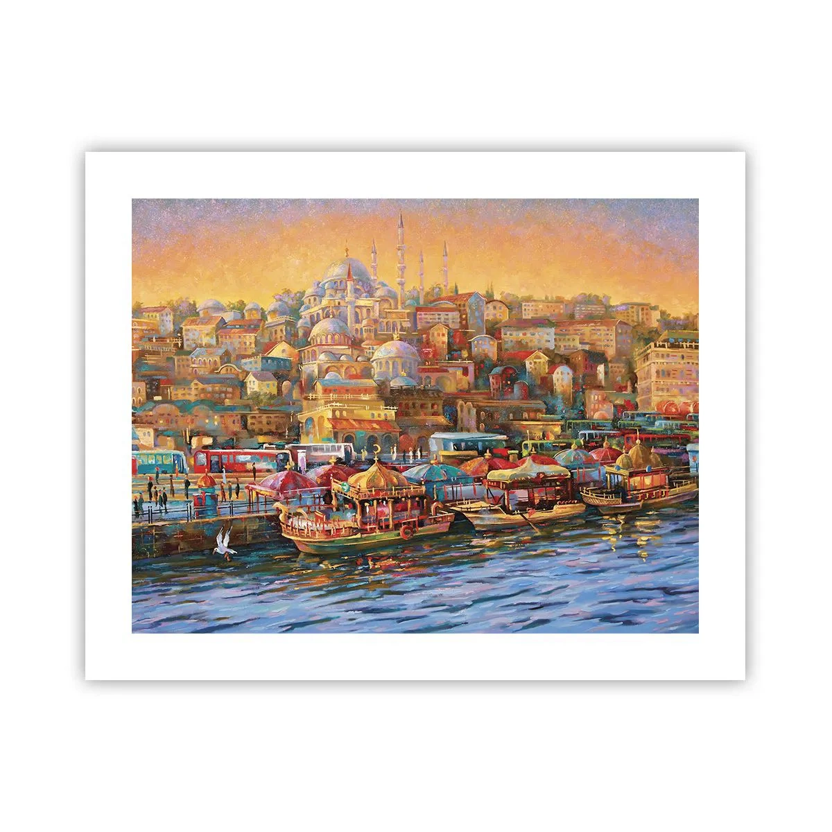 Affiche - Poster - Conte d'Istanbul - 50x40 cm