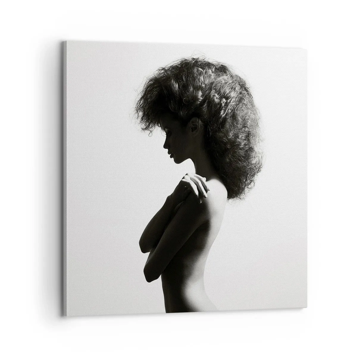 Impression sur toile - Image sur toile - Comme une fleur au bout d'une fine tige - 60x60 cm