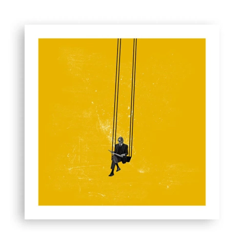 Affiche - Poster - Un jour comme tous les jours - 50x50 cm