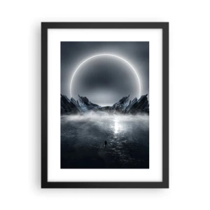 Affiche dans un cadre noir - Poster - La fin de l'histoire - 30x40 cm