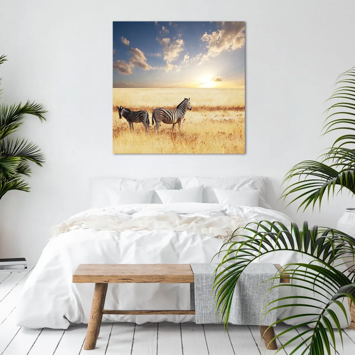 Impression sur toile - Image sur toile - Va-t'en, n'ai pas de paix - 70x70 cm