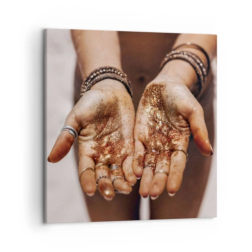 Impression sur toile - Image sur toile - Un don pour vous - 50x50 cm