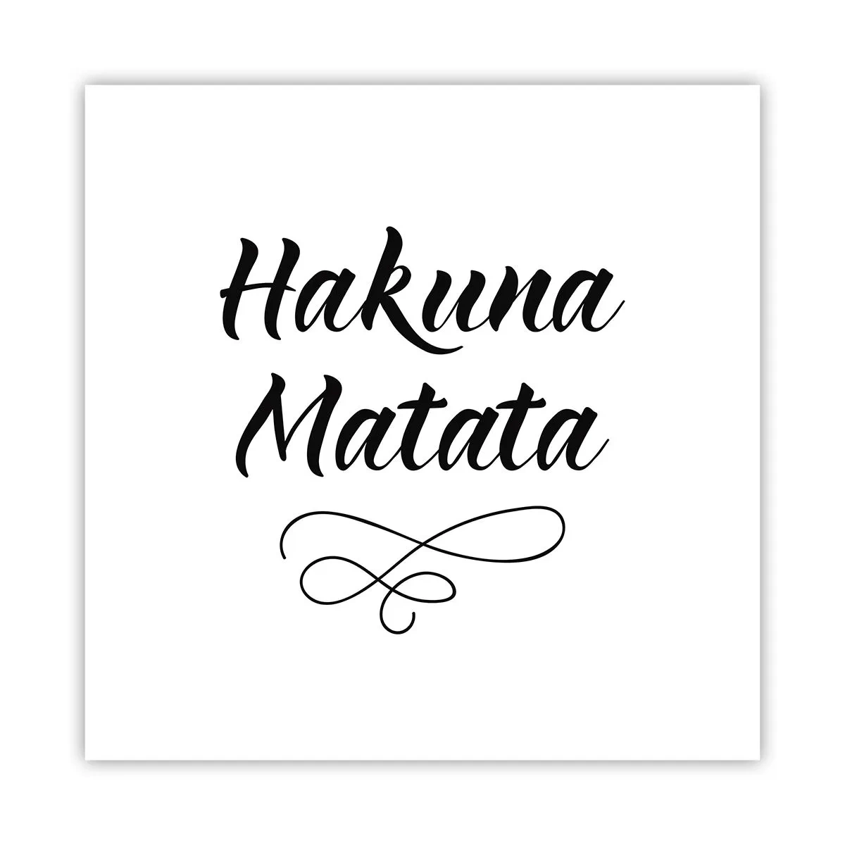 Affiche - Poster - Le meilleur conseil - 30x30 cm