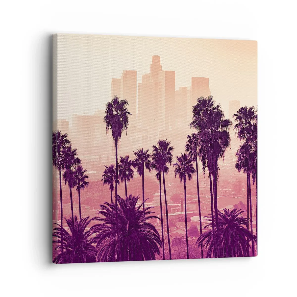 Impression sur toile - Image sur toile - Paysage californien - 30x30 cm