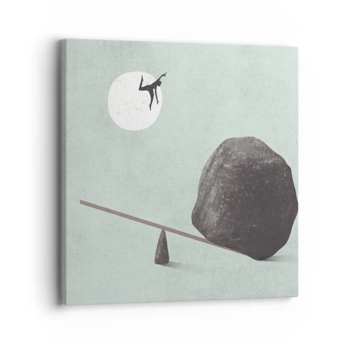 Impression sur toile - Image sur toile - Réalisation de ses rêves - 30x30 cm