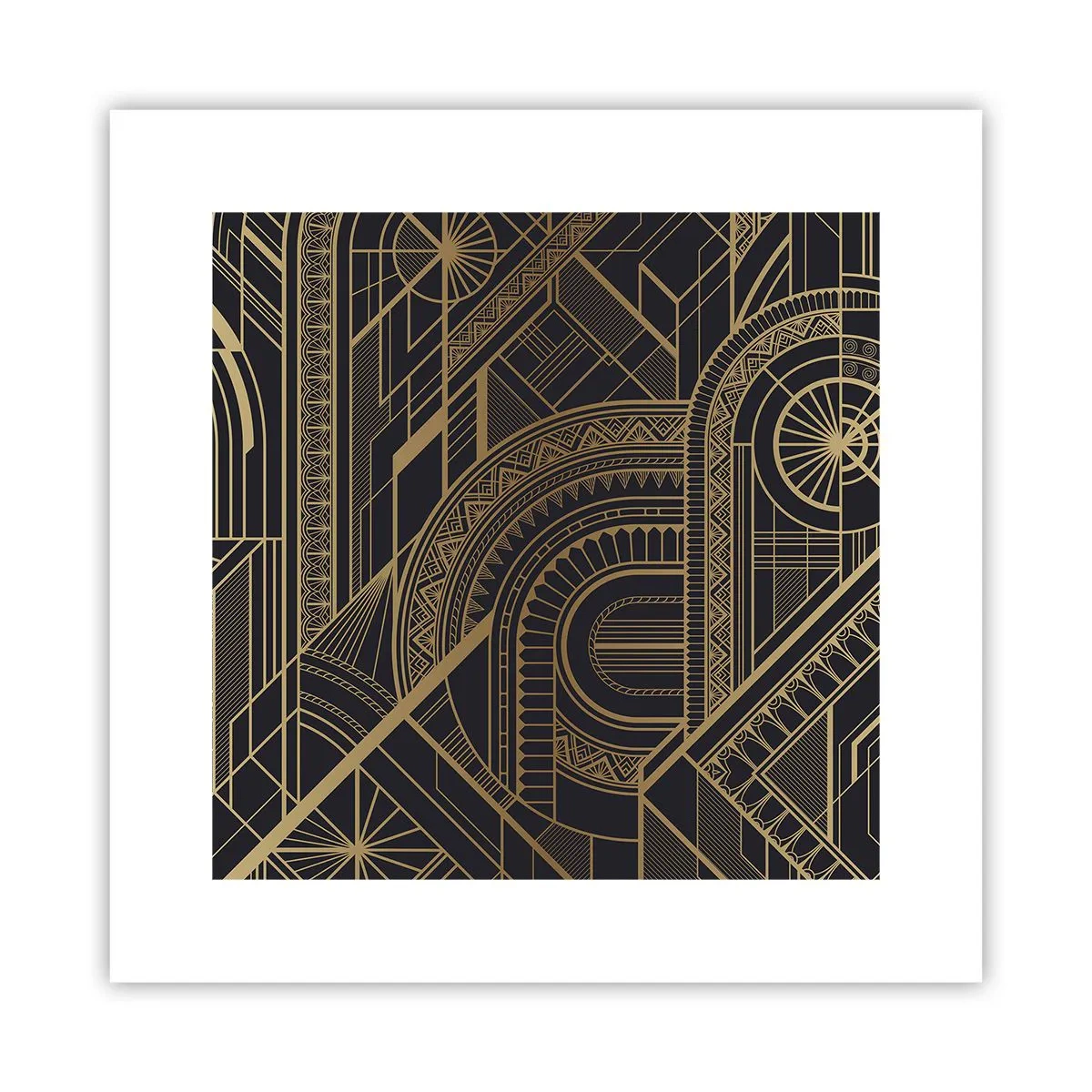 Affiche - Poster - Concept, idée, plan - 30x30 cm