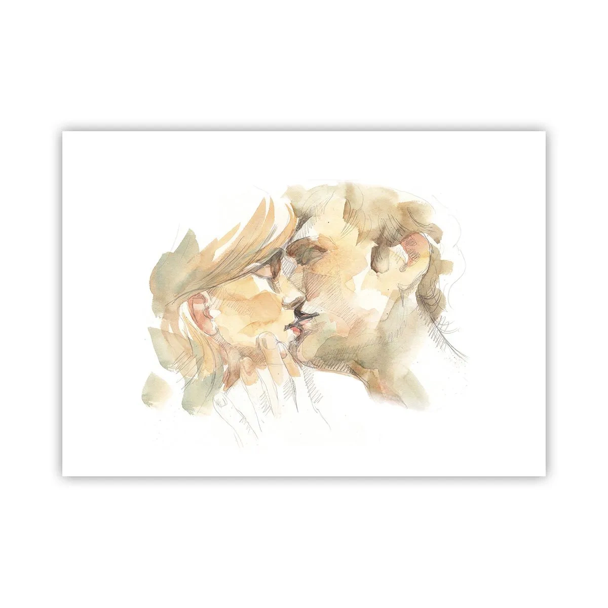 Affiche - Poster - A moitié trouvé ? - 70x50 cm