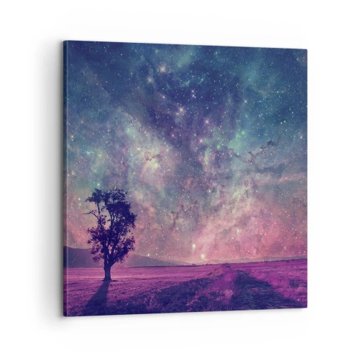 Impression sur toile - Image sur toile - Sous un ciel magique - 60x60 cm